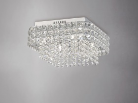 Edison Crystal Ceiling Lights Diyas Flush Crystal Fittings Edison Crystal Ceiling Lights Diyas Flush Crystal Fittings